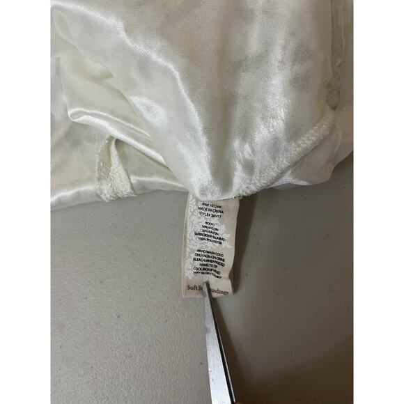 Romance Cottagecore Prairie Lace 3D Embroidery Floral Top L Regency Fairy Dainty - Picture 12 of 16